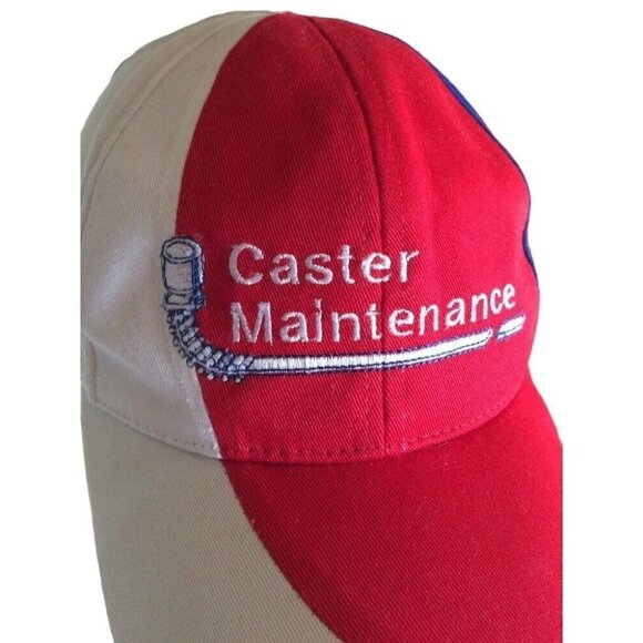 Caster Maintenance Trucker Baseball Cap Hat Adjustable snapback - Picture 2 of 7